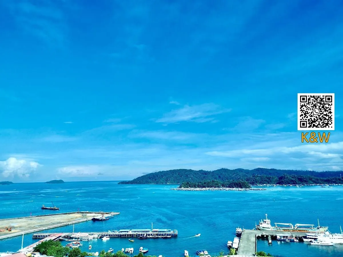 Apartment Jq T21 Sunset Seaview Homestay Free Wifi & Parking Kota Kinabalu