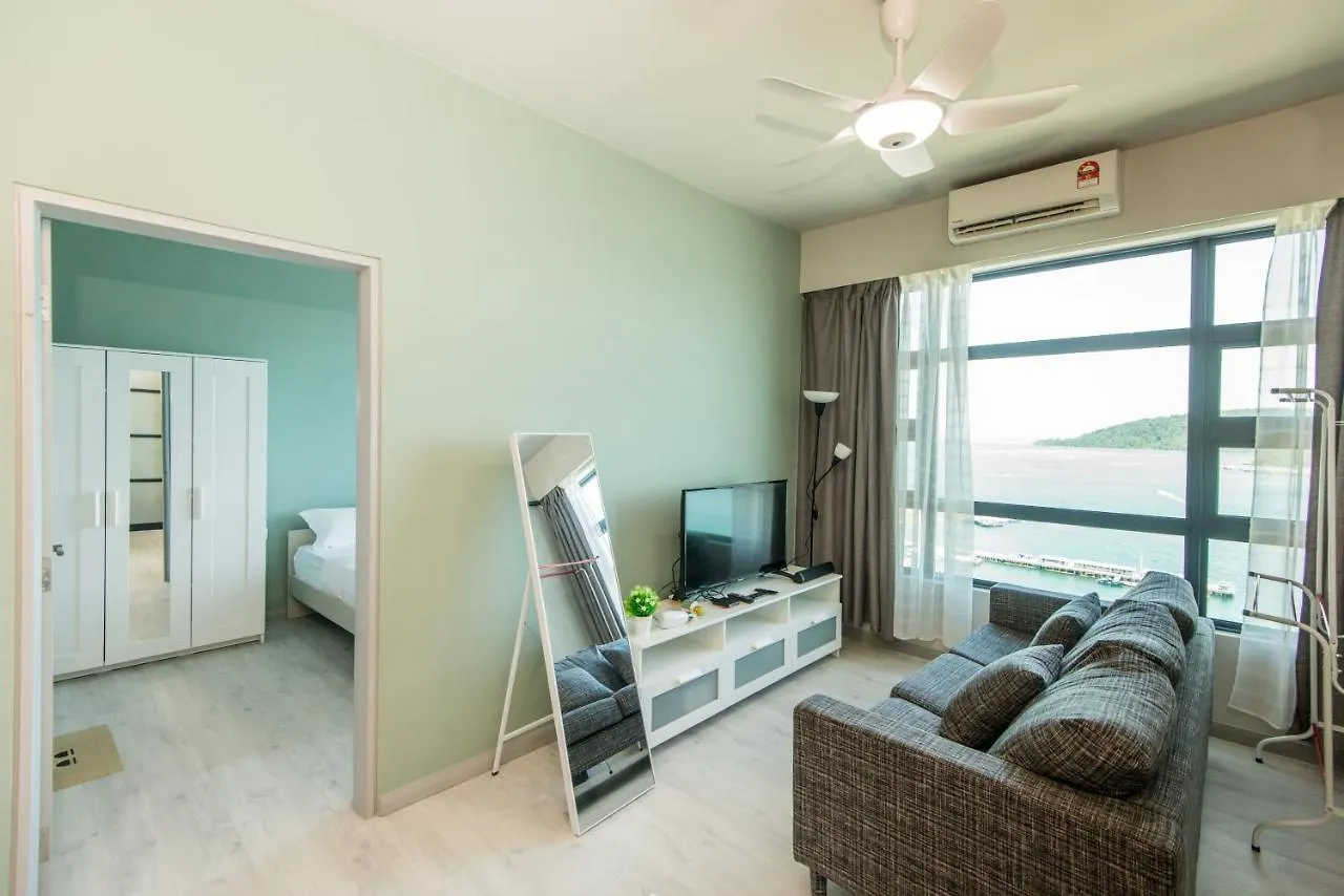 Jq T21 Sunset Seaview Homestay Free Wifi & Parking Kota Kinabalu Malaysia