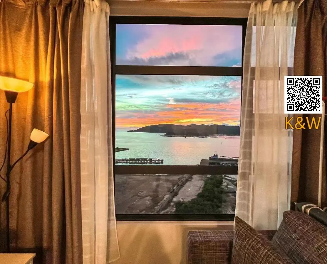 Apartment Jq T21 Sunset Seaview Homestay Free Wifi & Parking Kota Kinabalu